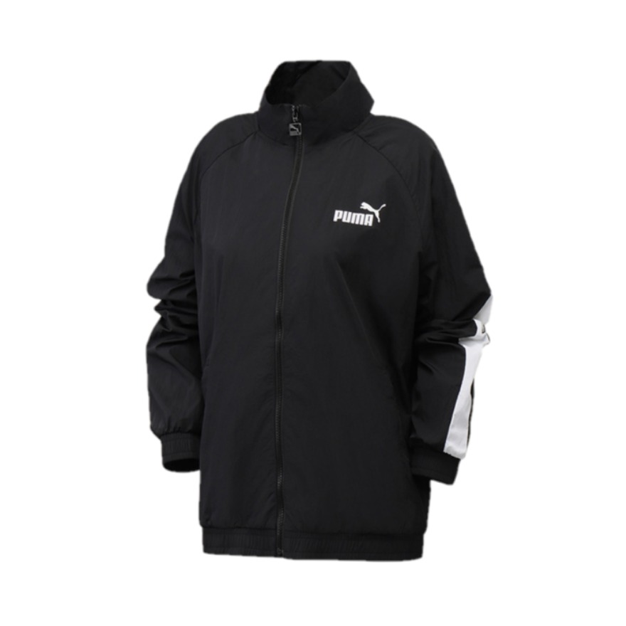 【杨洋同款】Puma 防风立领梭织训练拉链健身运动夹克 532559