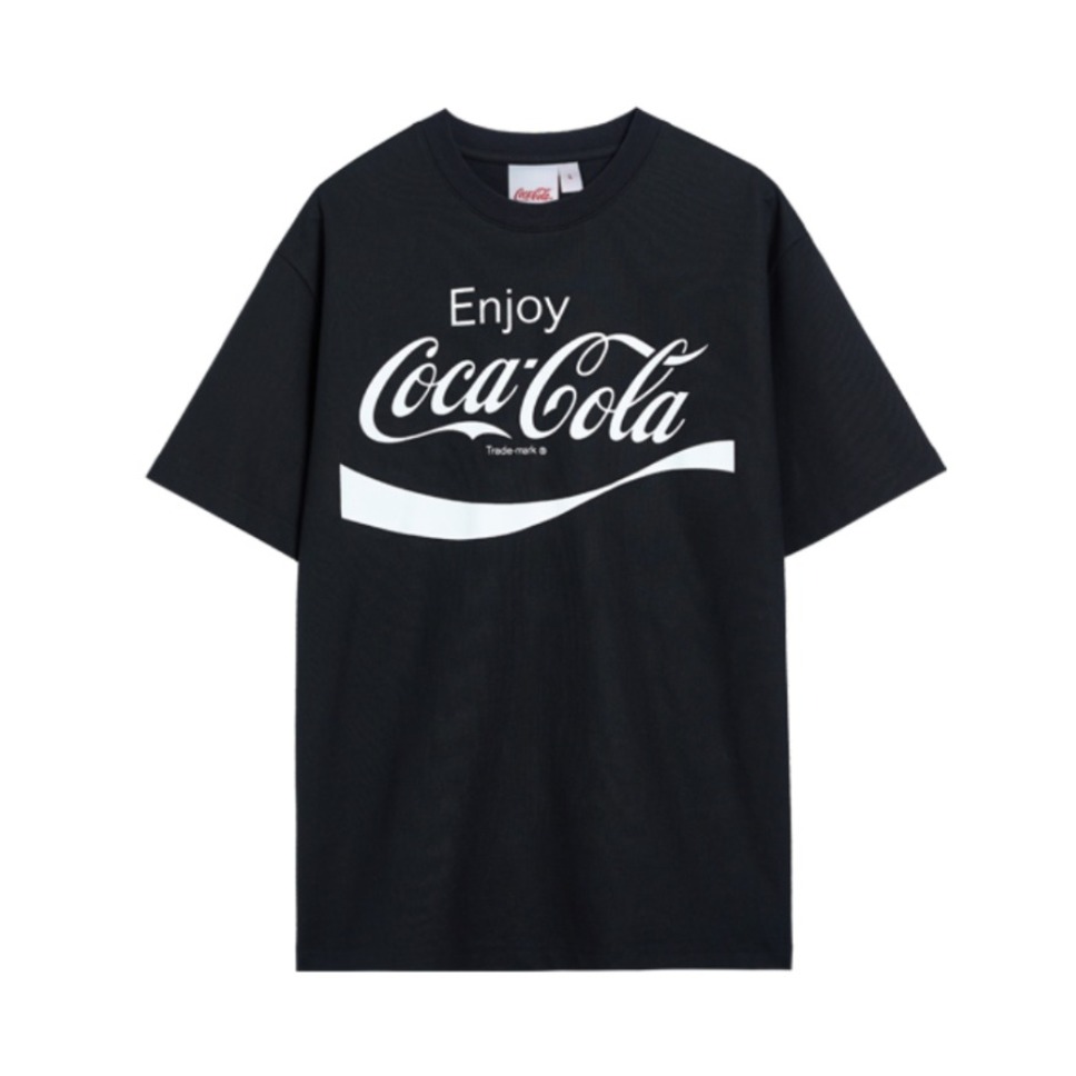 【白敬亭同款】【新春限定发售】Coca-Cola 可口可乐印花夏装纯棉圆领上衣打底T恤 男女同款 790111042