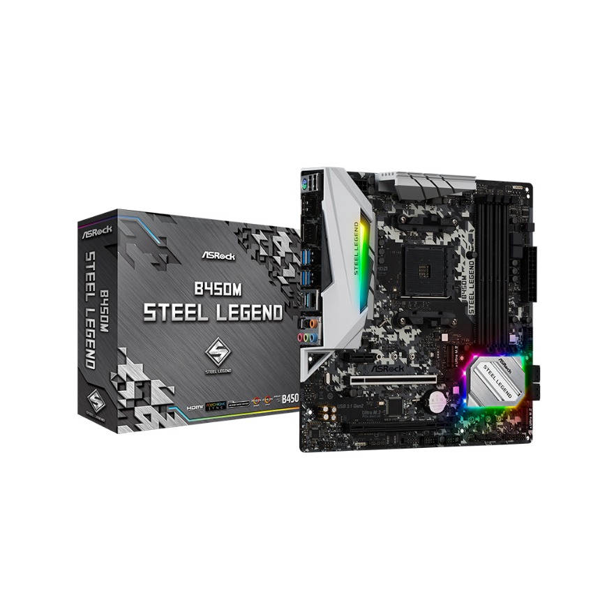 ASROCK/华擎科技 B450M Steel Legend 主板