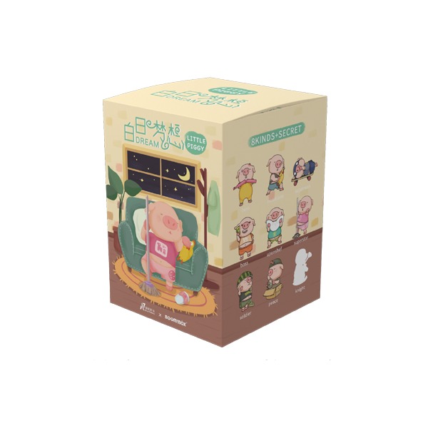 52TOYS LITTLE PIGGY猪仔白日梦想系列盲盒
