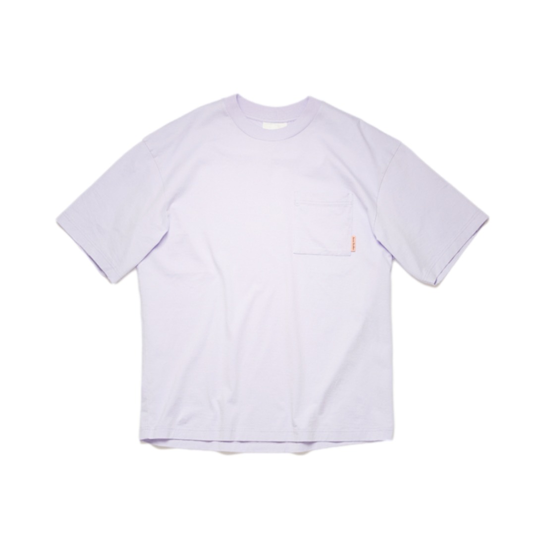Acne Studios 贴布口袋纯棉休闲圆领 T恤 男女同款 BL0214-ADK