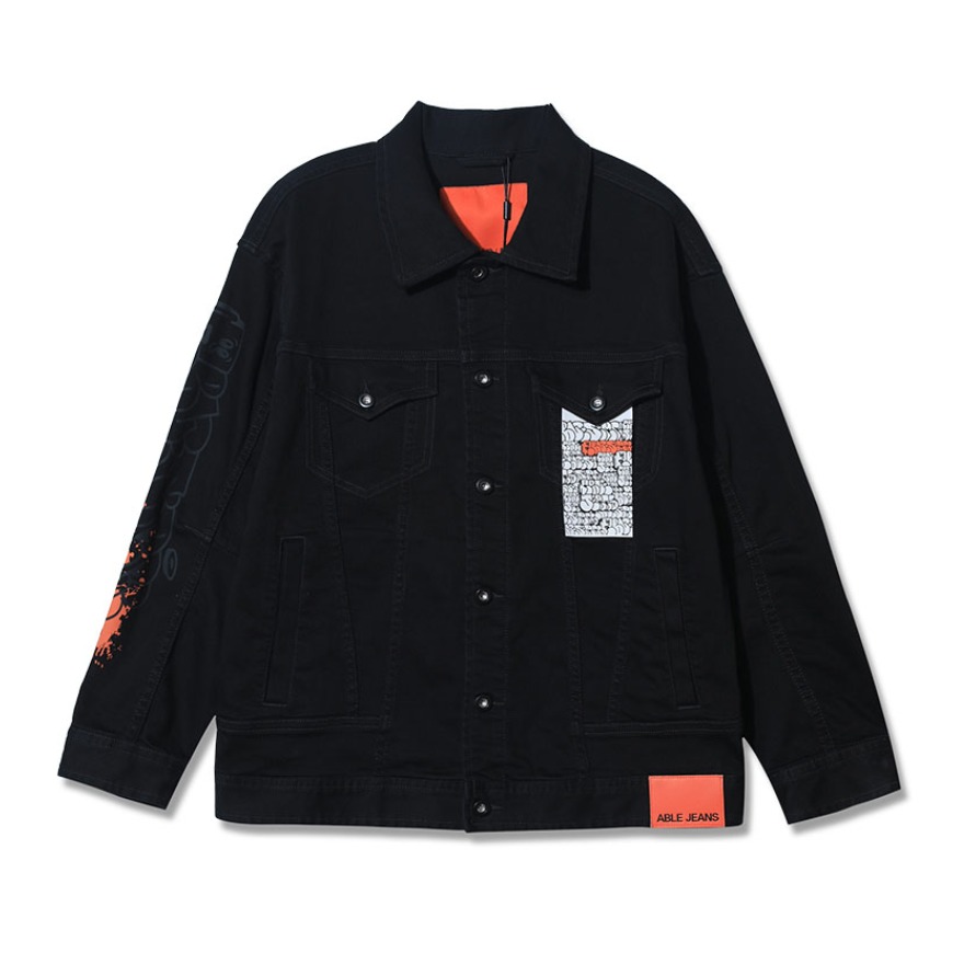 ABLE JEANS X 陈拾叁 联名牛仔夹克 男女同款 720016