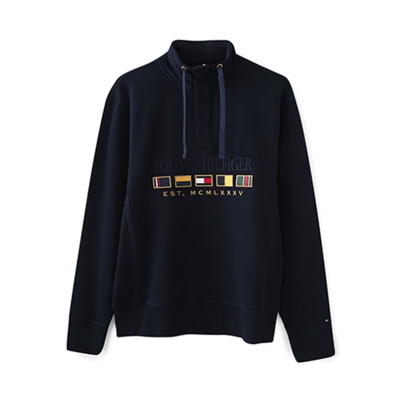 Tommy Hilfiger 时尚休闲宽松卫衣 男女同款 MW0MW15247