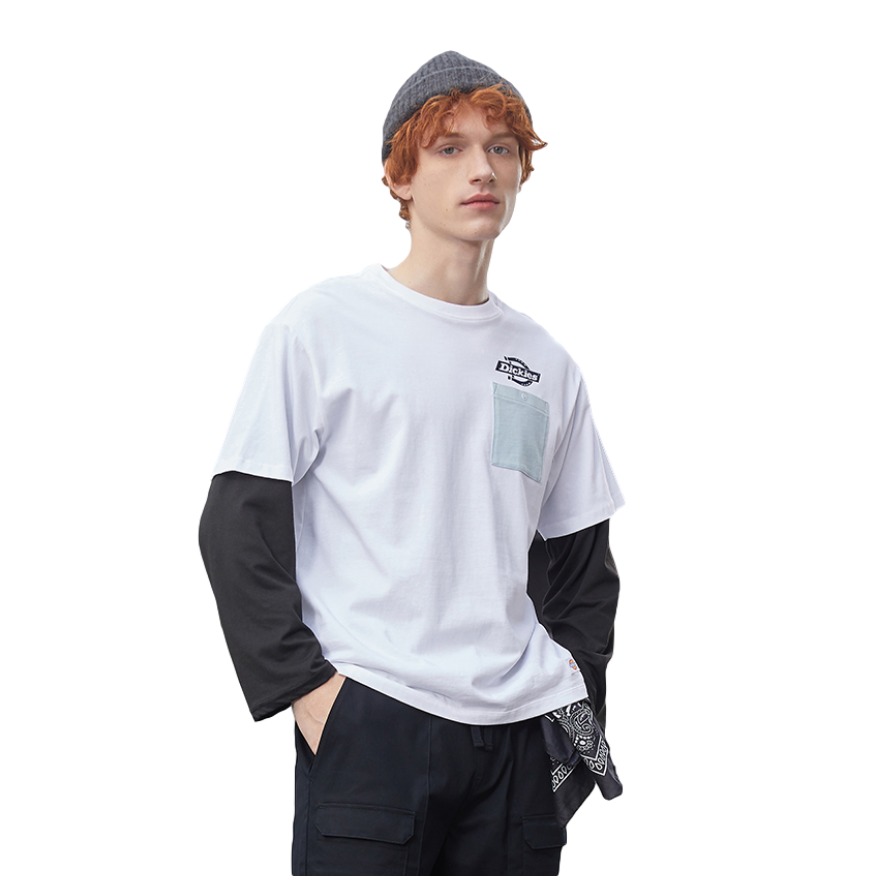 Dickies 口袋LOGO印花T恤