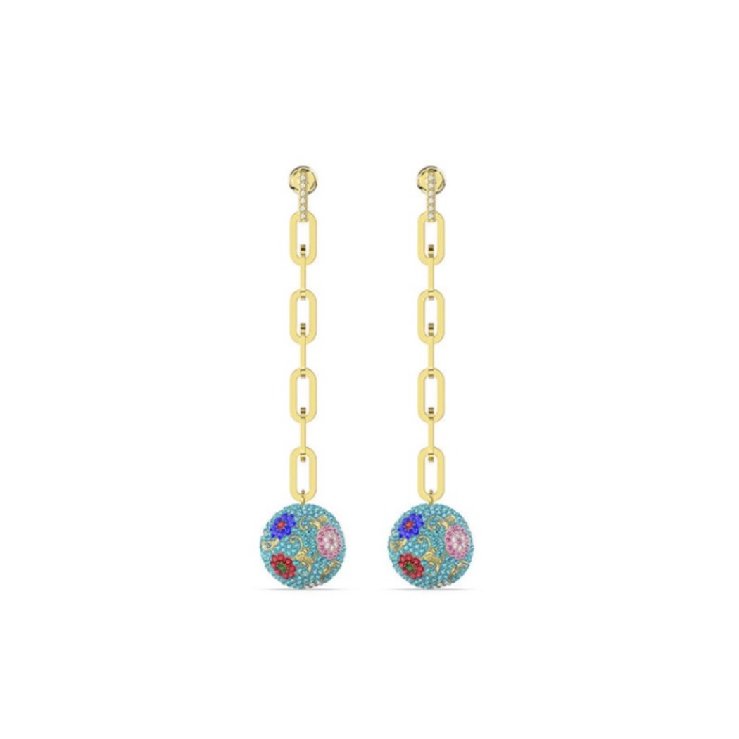 【王一博中国新年系列】Swarovski/施华洛世奇 葫芦宝相花耳环 5599486