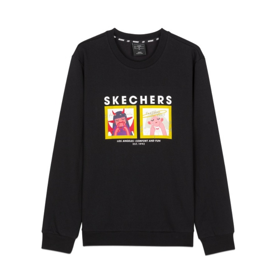 Skechers 休闲套头卫衣 男女同款 L420U289