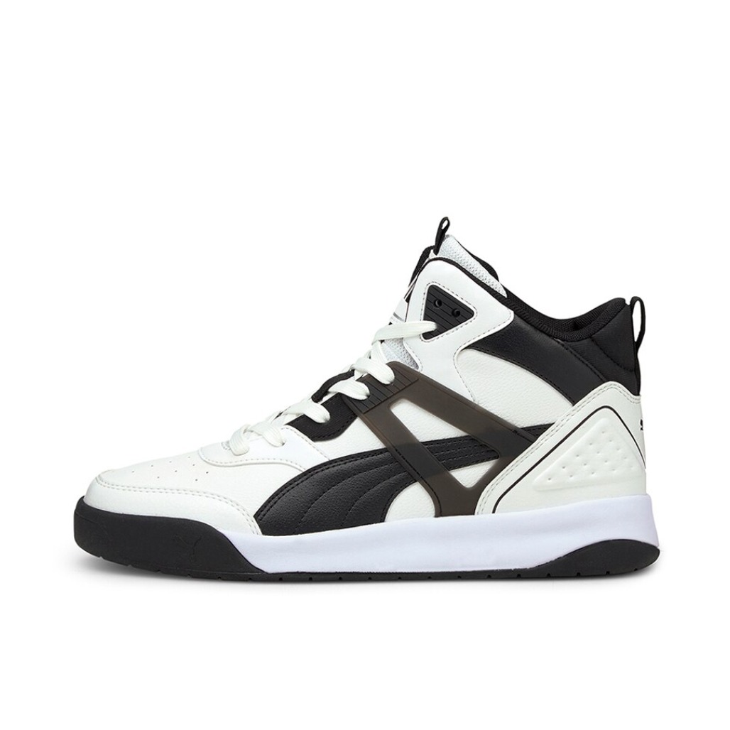 推荐商品：Puma/彪马 Backcourt 运动休闲鞋 潮流复古百搭防滑耐磨舒适透气 高帮/黑色/白色