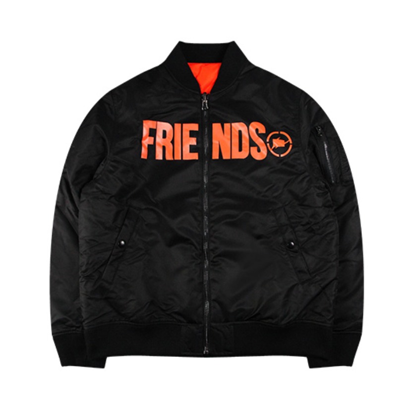 VLONE 双面穿加棉夹克 男女同款