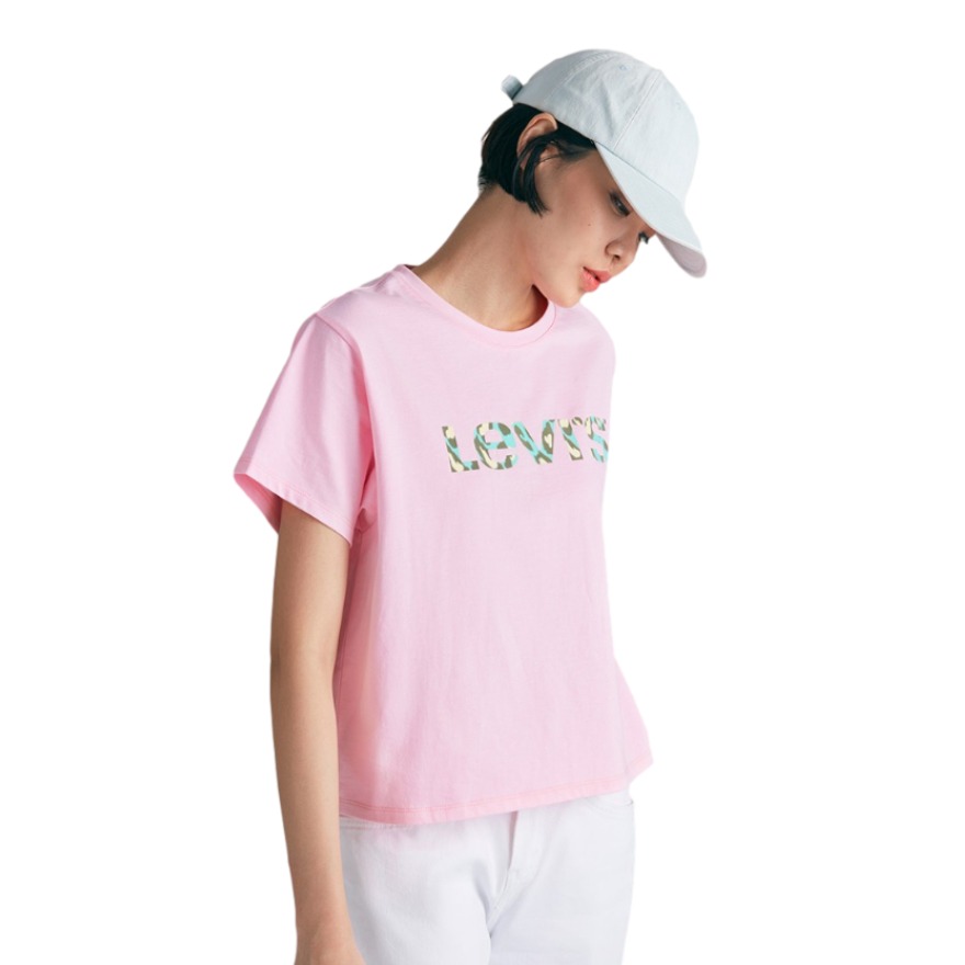 Levi's 女装 印花短袖T恤 16521-0002