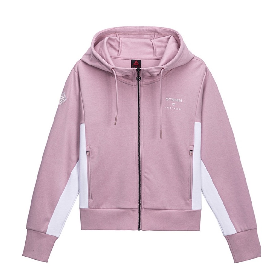 Peak 女装 连帽开胸卫衣 F601242