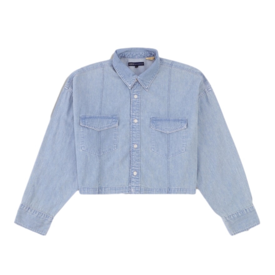 Levi's 女装 宽松短版衬衫 17718-0002
