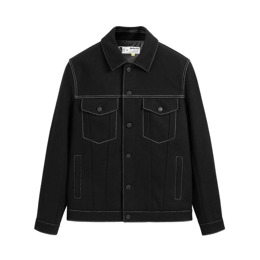 PEACEBIRD 时尚潮流夹克 男女同款 B1BCA4214