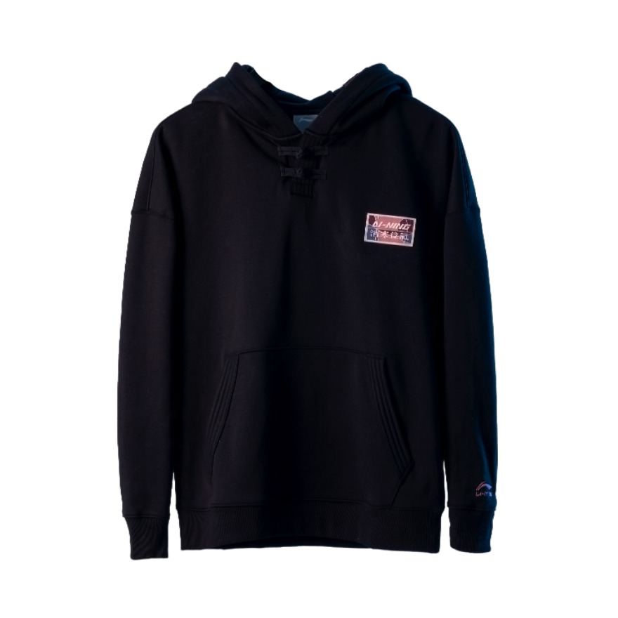 Li Ning 加绒加厚保暖休闲连帽卫衣 AWDQ795