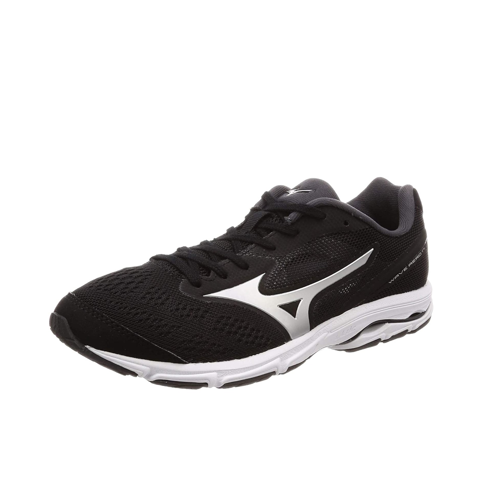 推荐商品：Mizuno/美津浓 WAVE AERO 17 跑鞋 J1GA1935 黑色