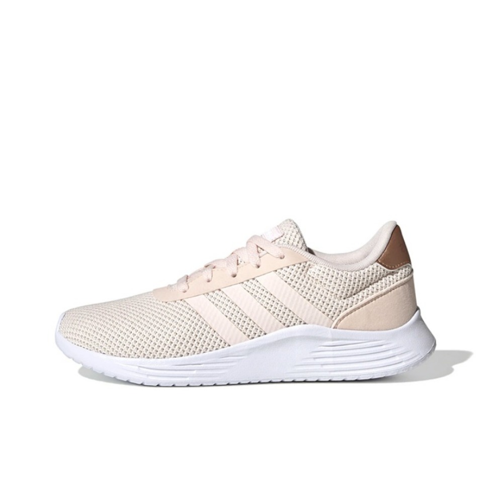 推荐商品：adidas Lite Racer 2.0 跑鞋 防滑耐磨网面透气轻便轻运动缓震织物圆头 浅粉