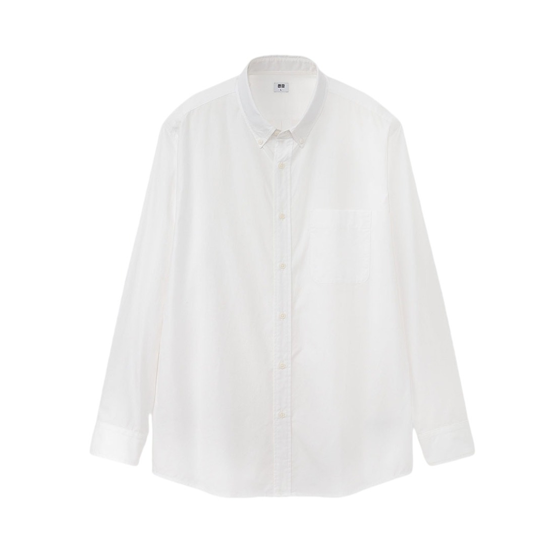 UNIQLO/优衣库 优质长绒棉衬衫长袖 男女同款 425056