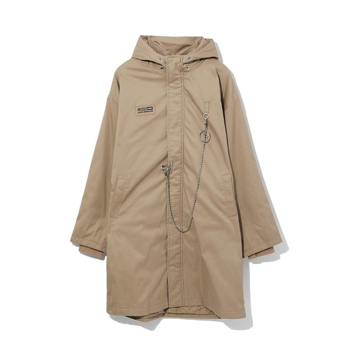 5cm 挂饰保暖连帽棉服 男女同款 7151W9D