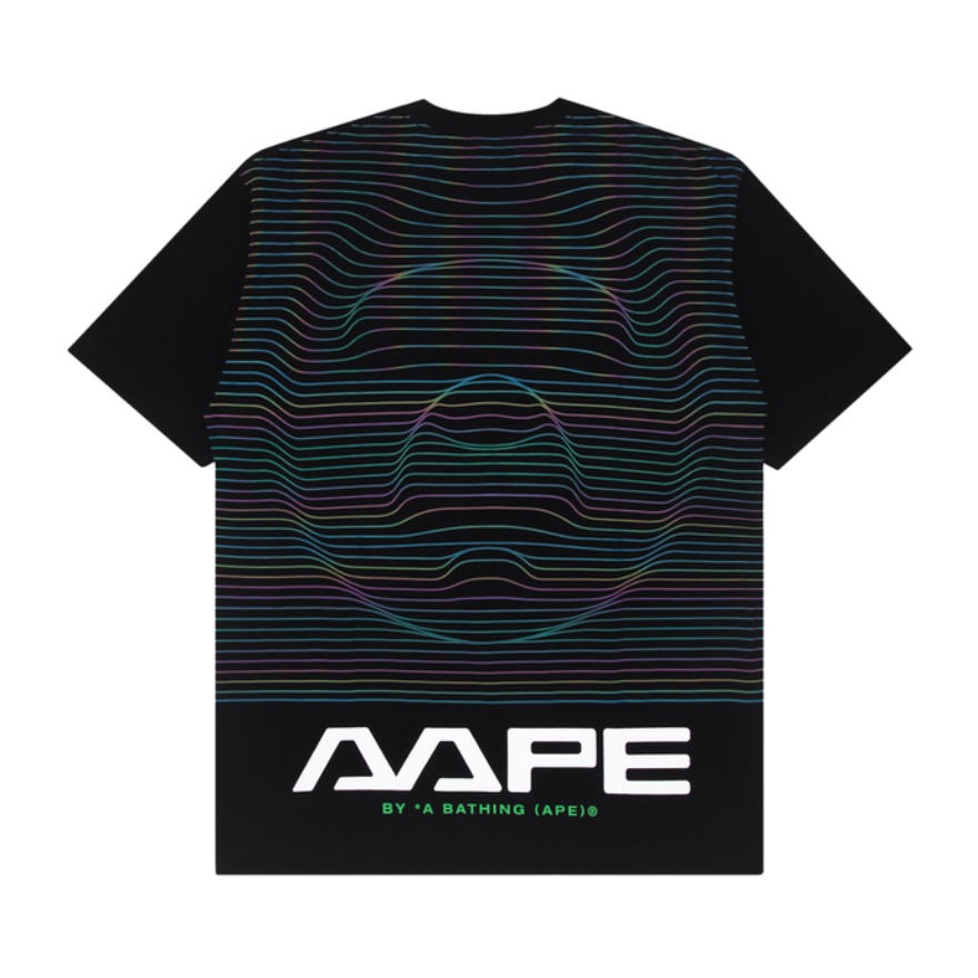 Aape 字母印花休闲短袖T恤 男女同款 0699