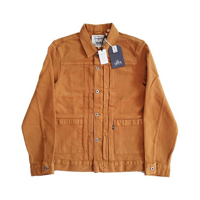 Levi's 复古水洗翻领牛仔外套夹克 男女同款 28943-0010