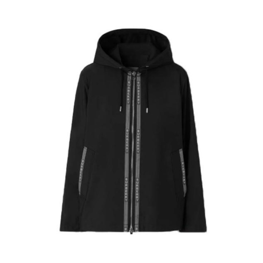 Burberry 博伯利 徽标尼龙提花连帽外套 男女同款