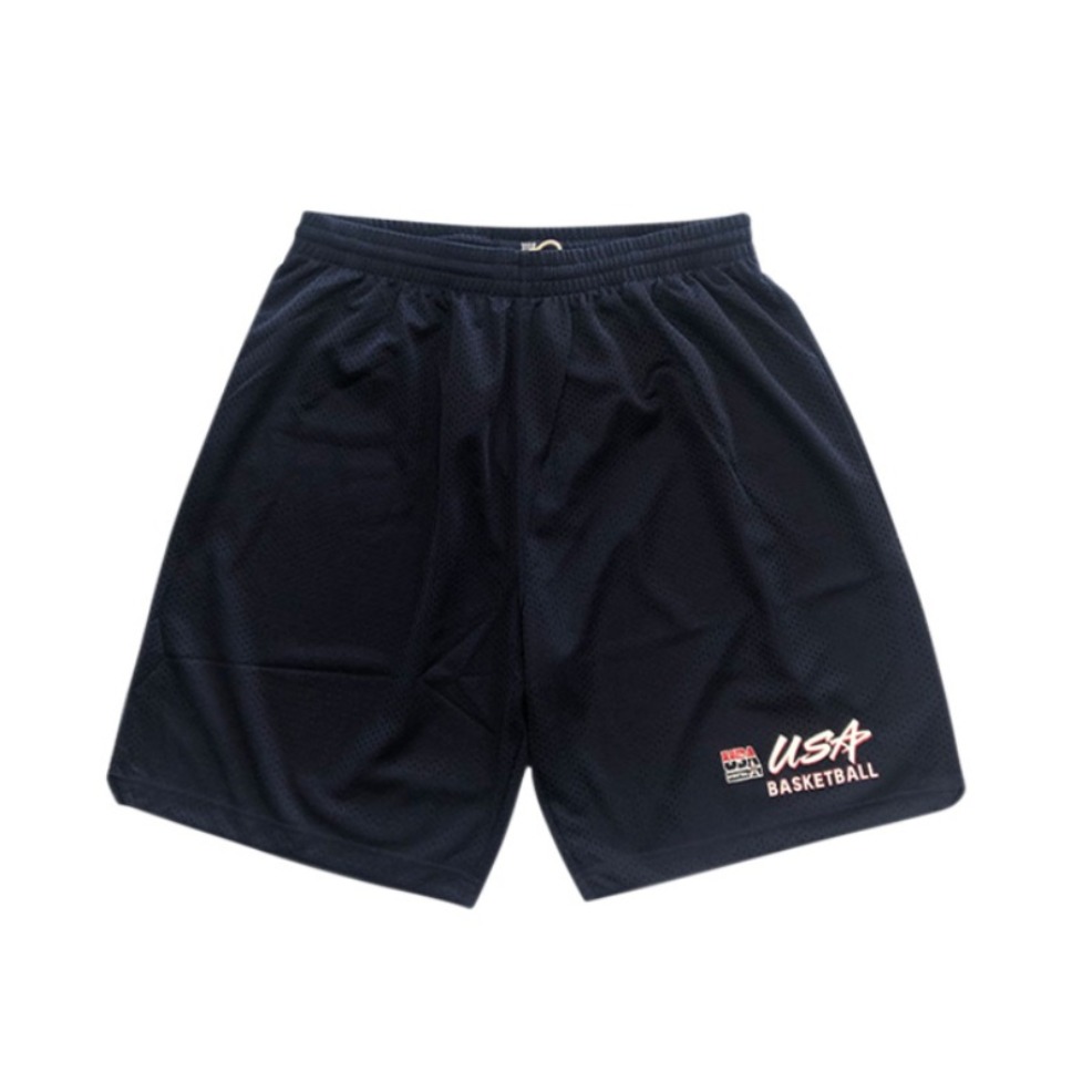 Mitchell Ness 梦之队1996年AU复古球裤 男女同款 ASHRSB19085-USANAVY96