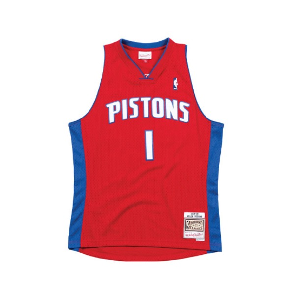 Mitchell Ness 艾弗森 活塞队 1号球衣