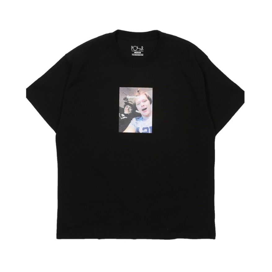 Polar Skate Co. 双人自拍印花休闲短袖T恤 男女同款 POLRMT037