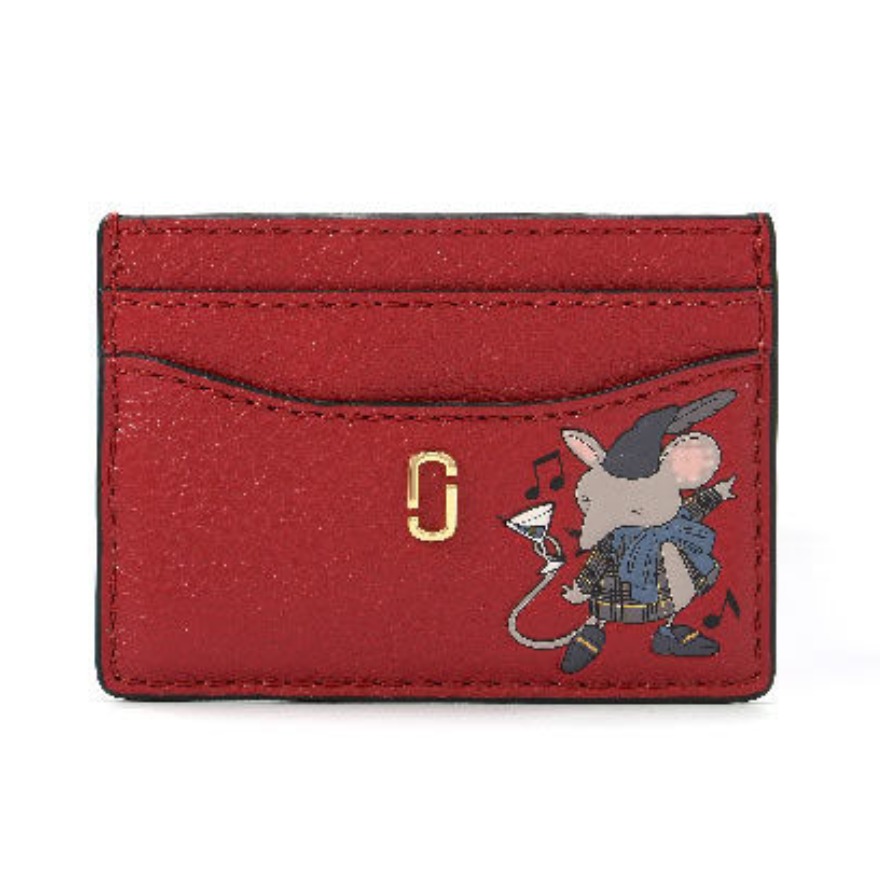 Marc Jacobs 牛皮卡通卡包名片夾 M0015805