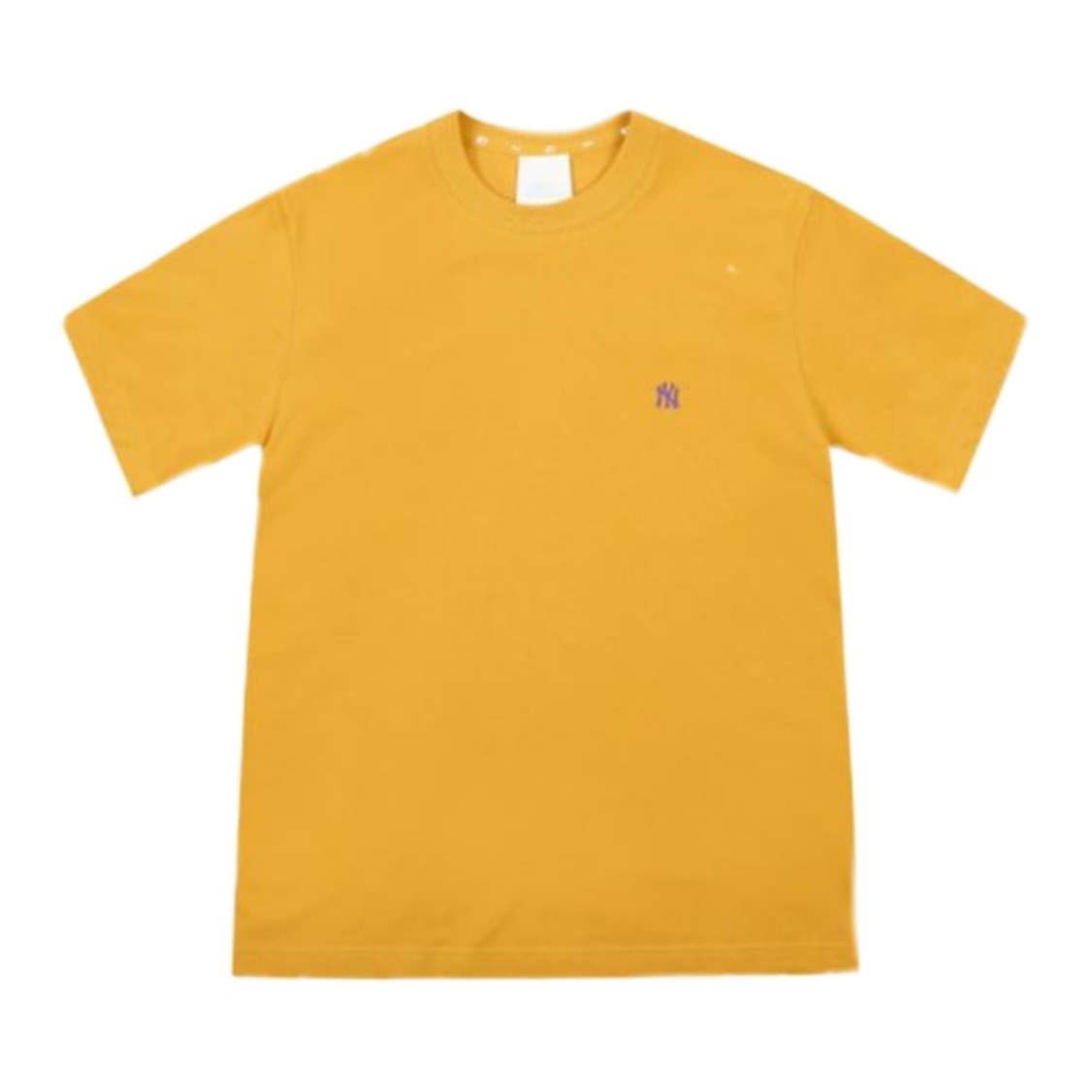 MLB 美式logo印花刺绣小标圆领正肩短袖T恤 男女同款 31TS01131