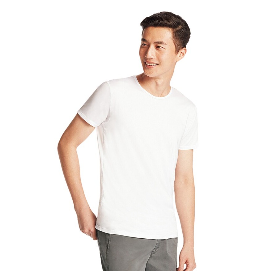 UNIQLO/优衣库 AIRism圆领凉感内衣T恤 182496