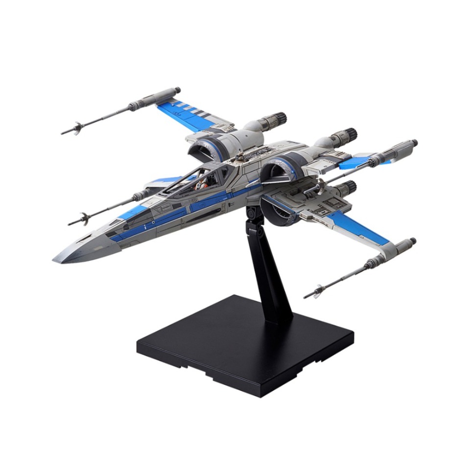 Bandai/万代 星球大战 1/72 蓝色中队起义军X翼战斗机 模型