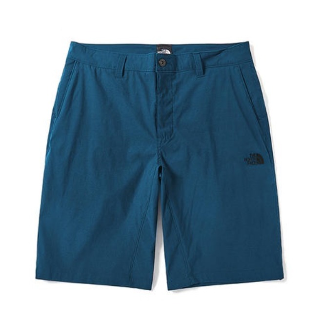 The North Face 北面戶外中腰合身防潑水休閑短褲 男女同款 4NC9