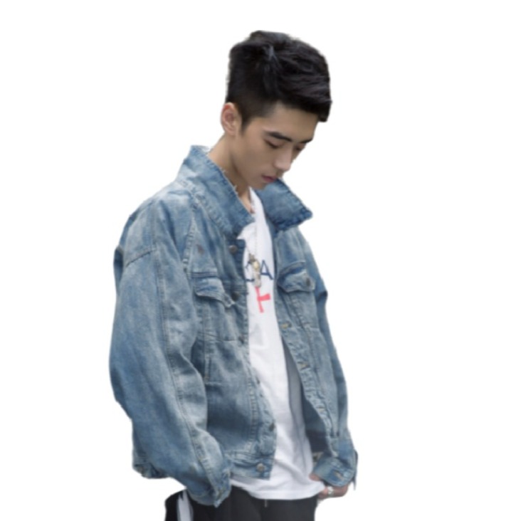 CONK LAB 简约宽松水洗牛仔衣