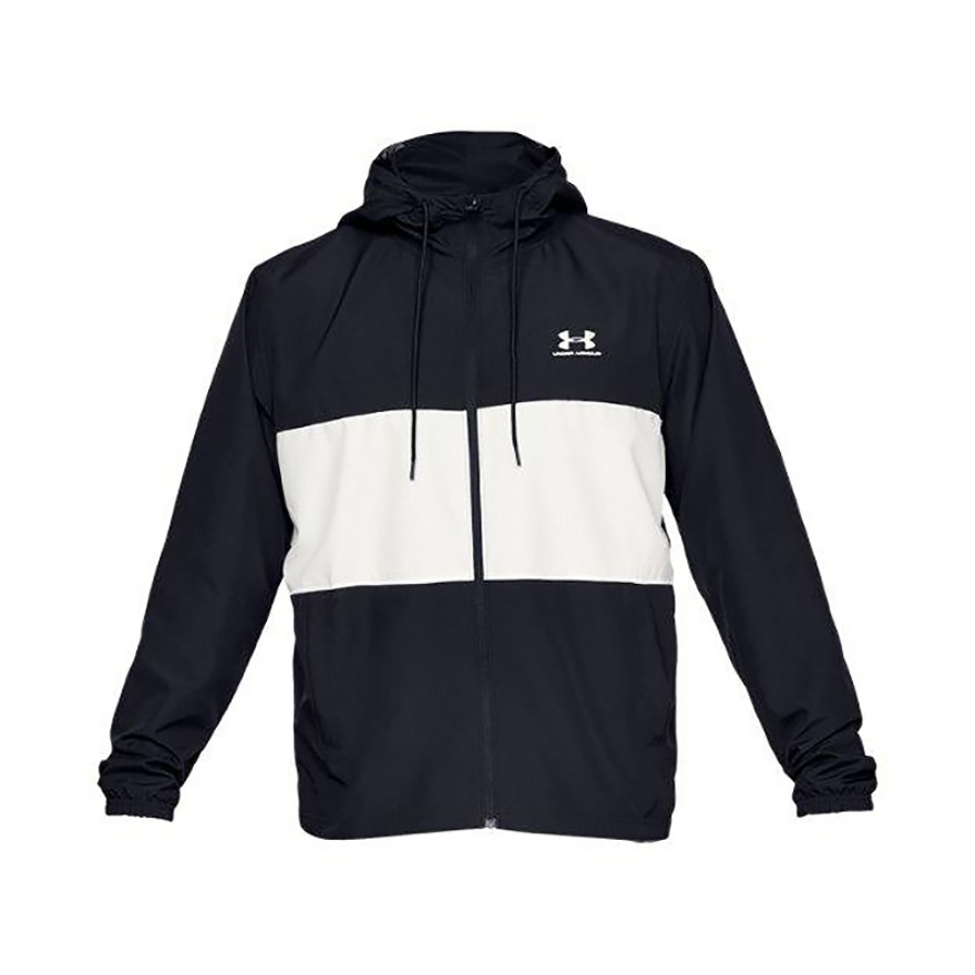 Under Armour Sportstyle Wind训练连帽拉链夹克 男女同款 1329297