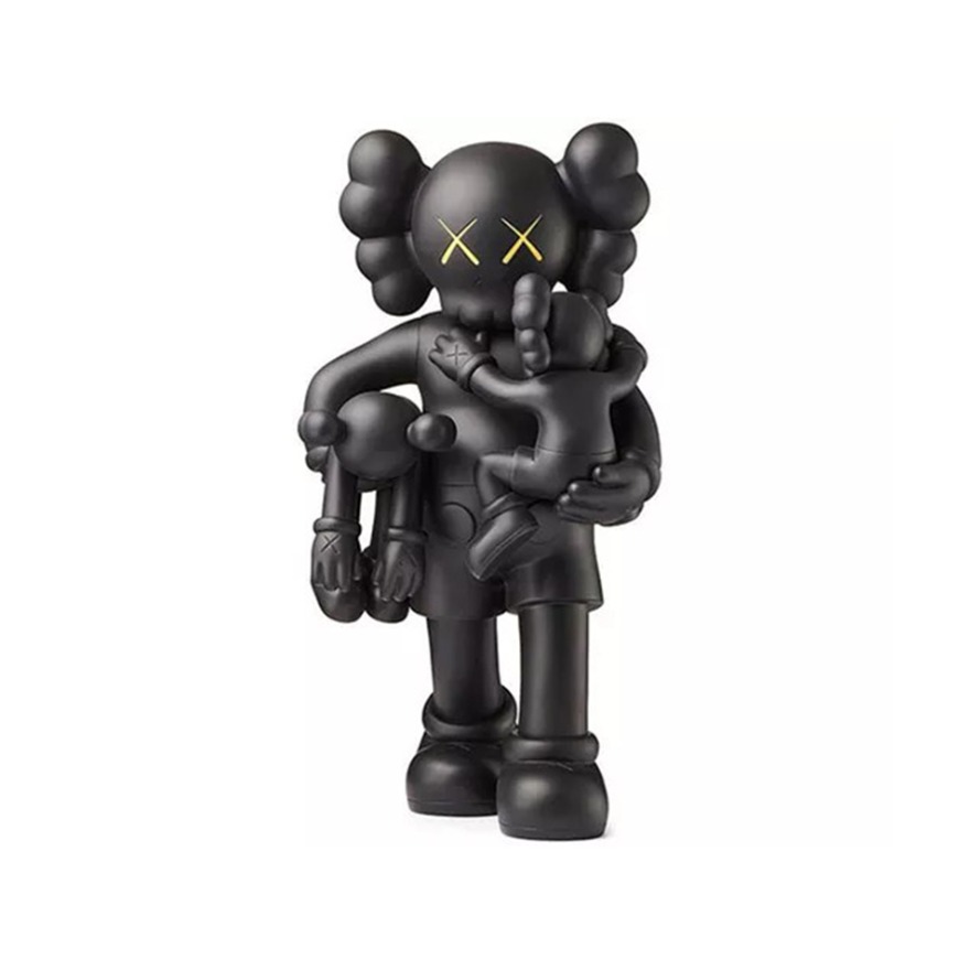 KAWS Clean Slate Vinyl Figure Black 潮流公仔 KW-CSVFBK
