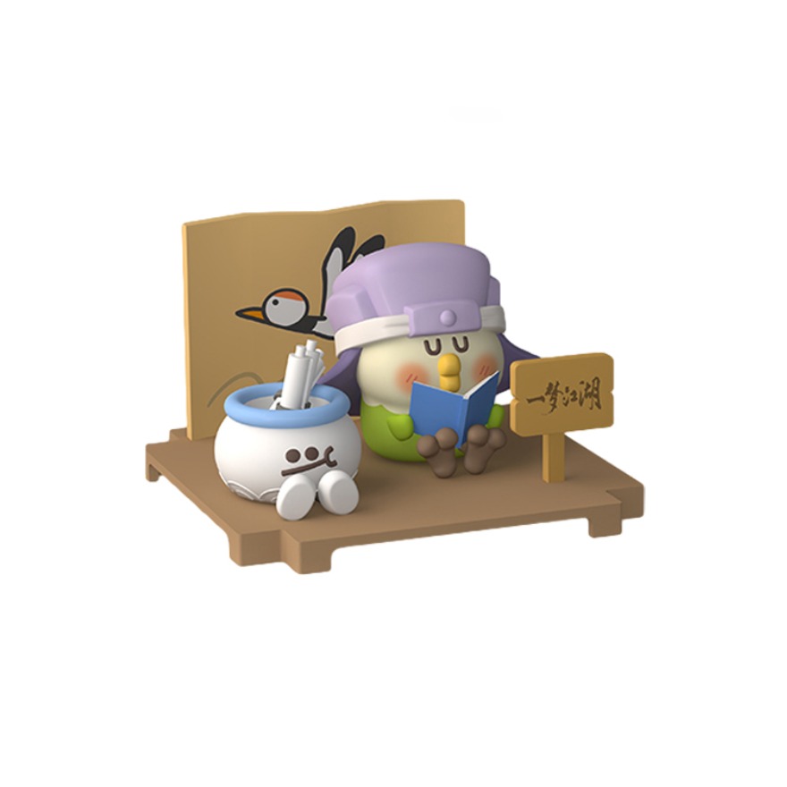 52TOYS 小鹦鹉bebe一梦江湖系列盲盒