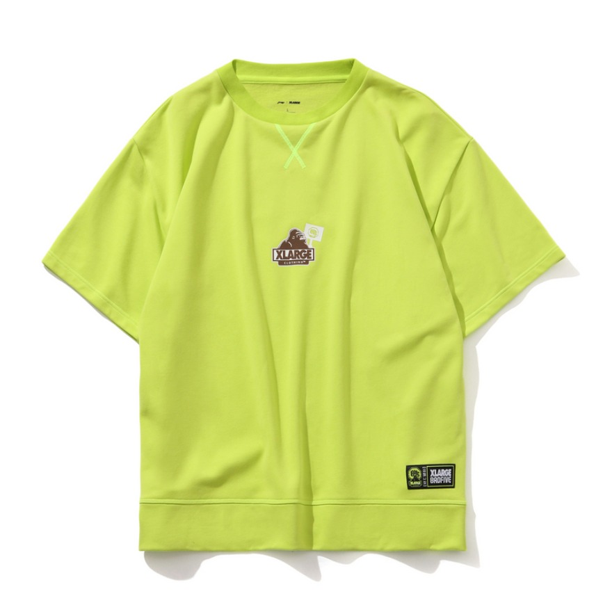Li Ning x XLARGE 联名反伍BADFIVE破旧立新系列短袖T恤 男女同款 AHSP531