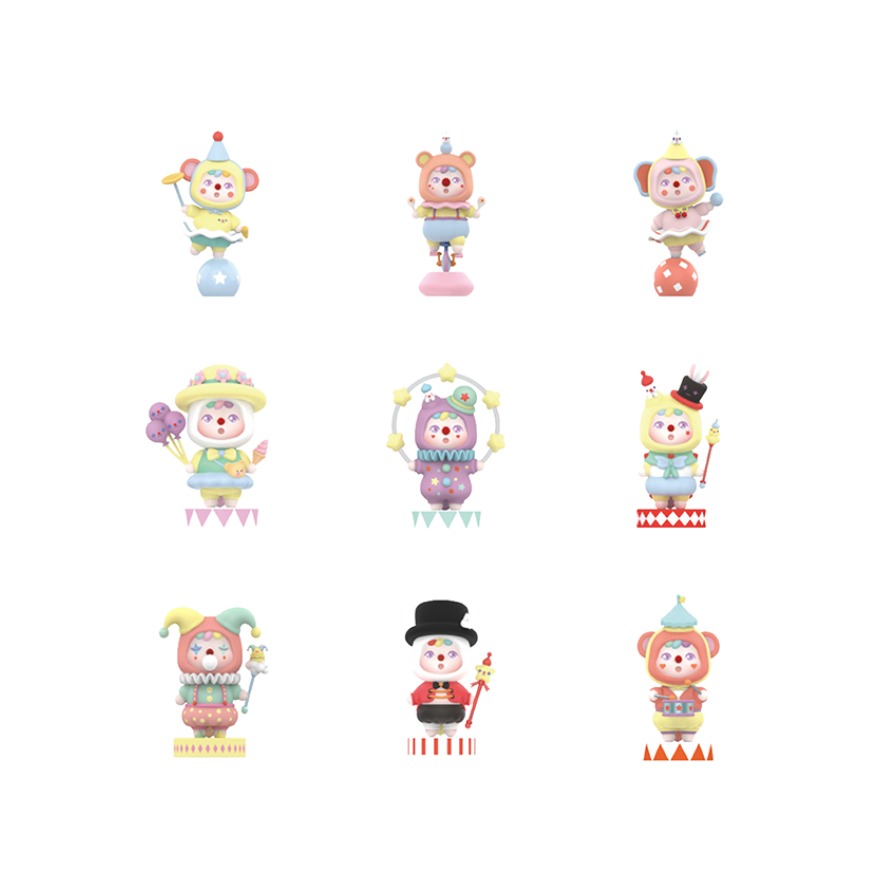 52TOYS LARVOCHOI拉博尔马戏学院系列盲盒