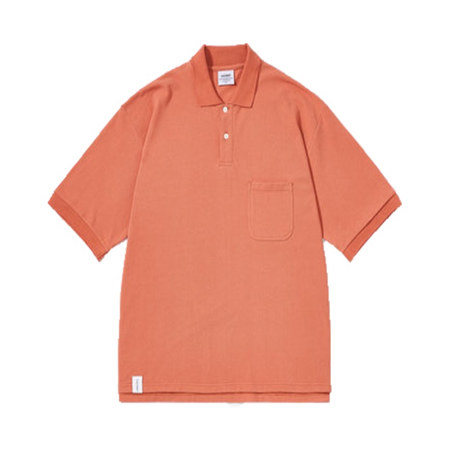 714street 情侣款纯棉翻领短袖Polo衫 男女同款 111216