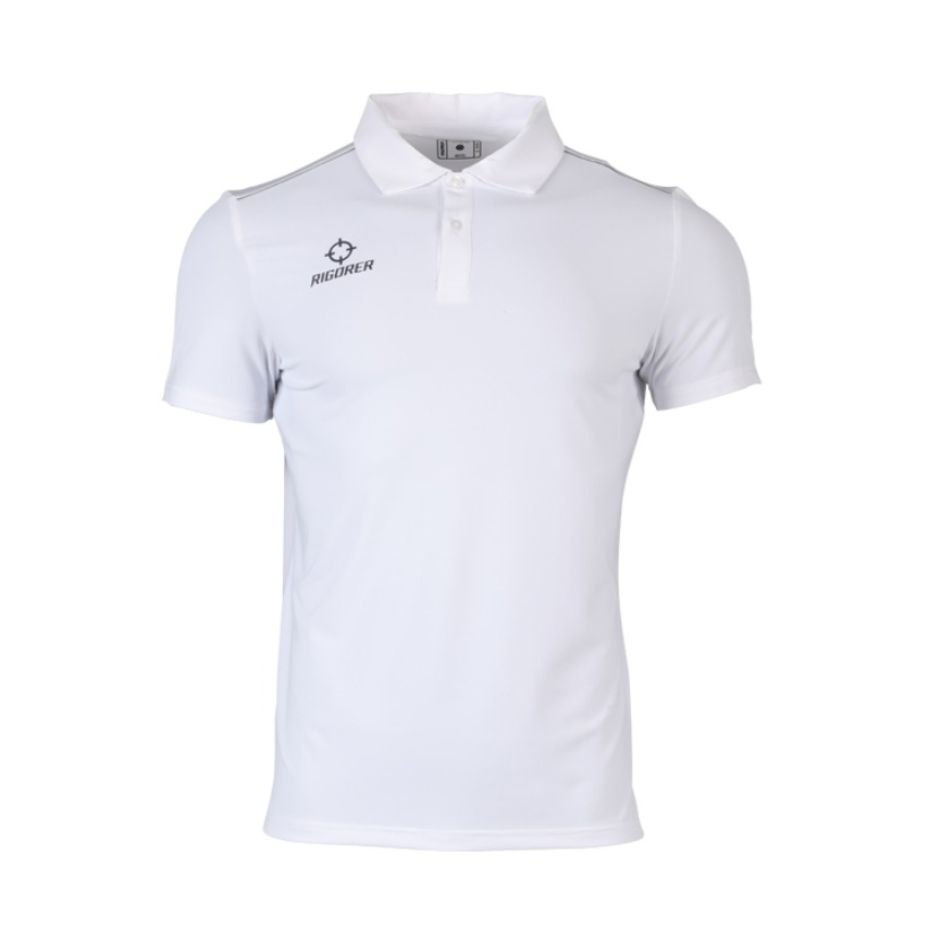 准者夏透气训练 运动休闲吸汗翻领短袖T恤 男女同款 Z120112013