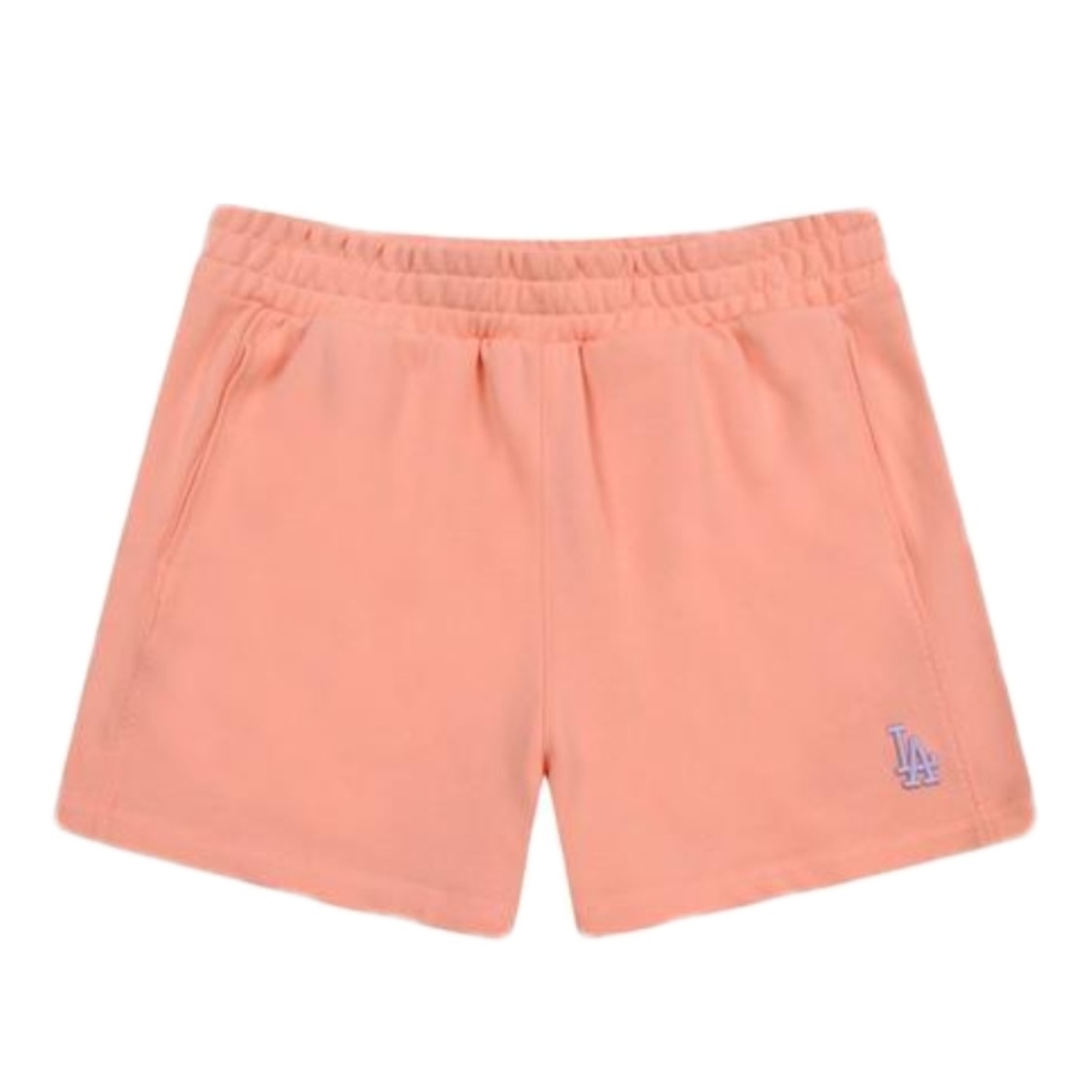 MLB 运动刺绣LOGO松紧休闲短裤 男女同款 31SPW1131