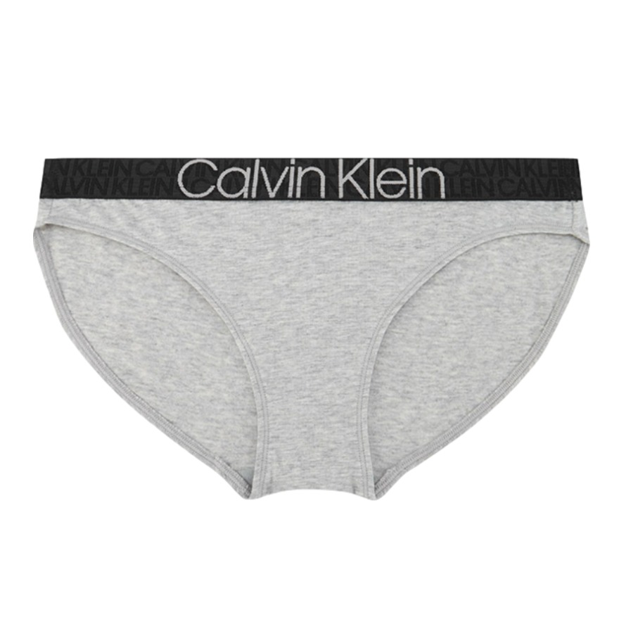 Calvin Klein 三角腰边大Logo内裤 女装 QF6580AD
