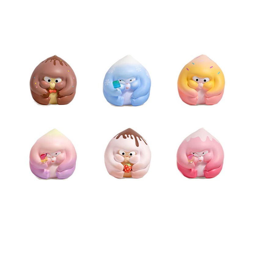 IP小站 水果动物园夏日猴淘桃系列盲盒