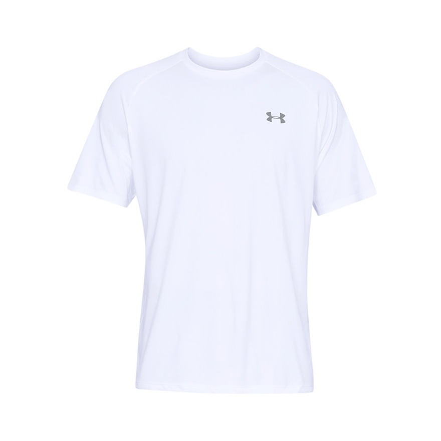 Under Armour/安德玛 健身速干插肩短袖跑步透气训练RUSH圆领紧身衣 1228539