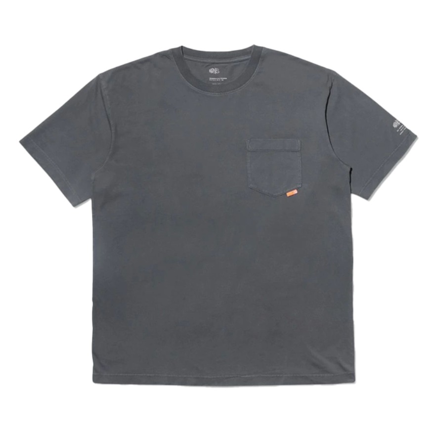 MADNESS POCKET TEE 纯色圆领口袋短袖T恤 男女同款