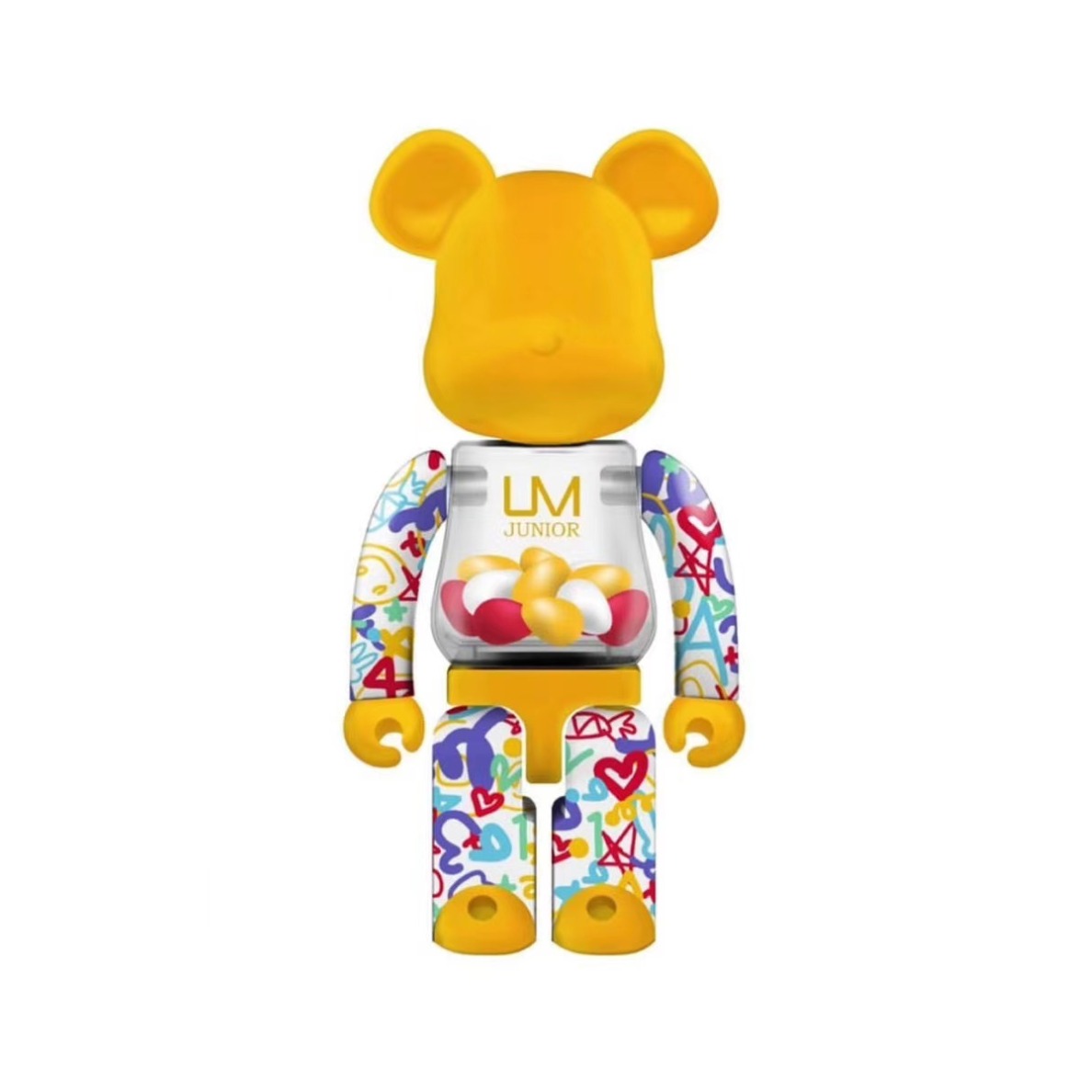 Bearbrick/积木熊 限定Um Junior金蛋千秋积木熊公仔 潮流玩具