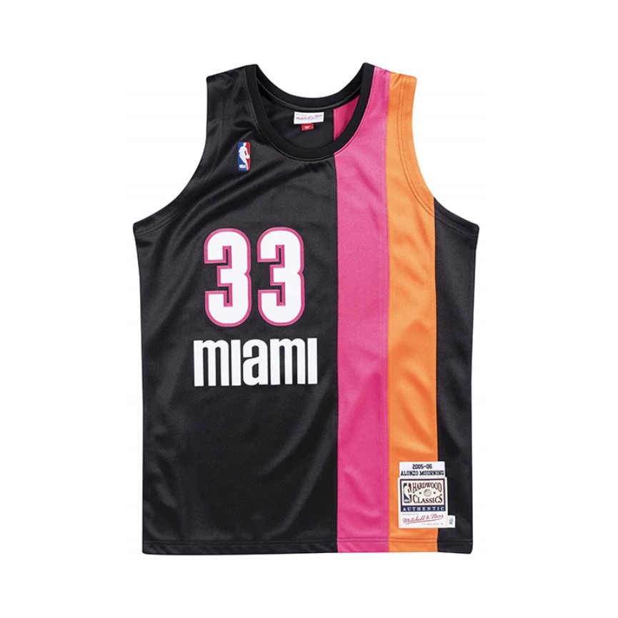 Mitchell Ness 莫宁 热火队 33号球衣