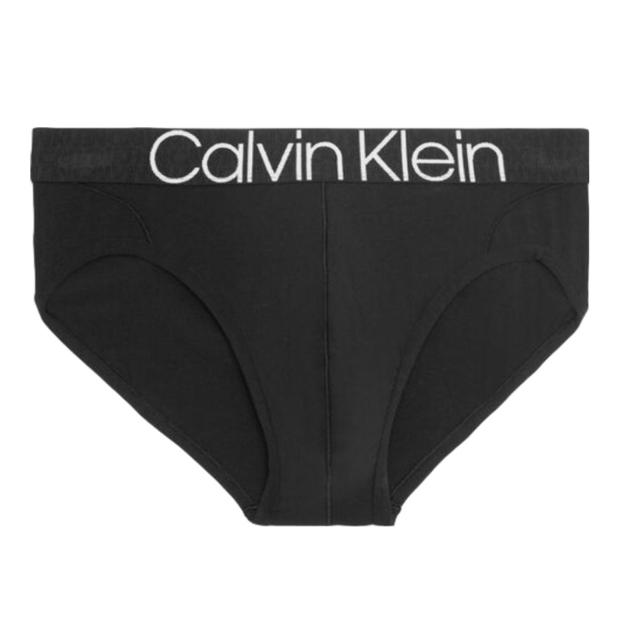Calvin Klein 美拉德莫代尔棉莱赛尔混纺提花腰边中腰贴身三角内裤 NB2681