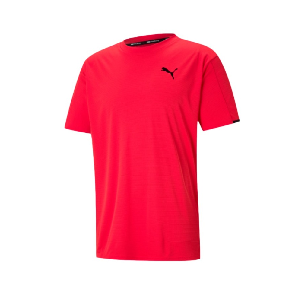 Puma 男子跑步健身训练短袖T恤 520116