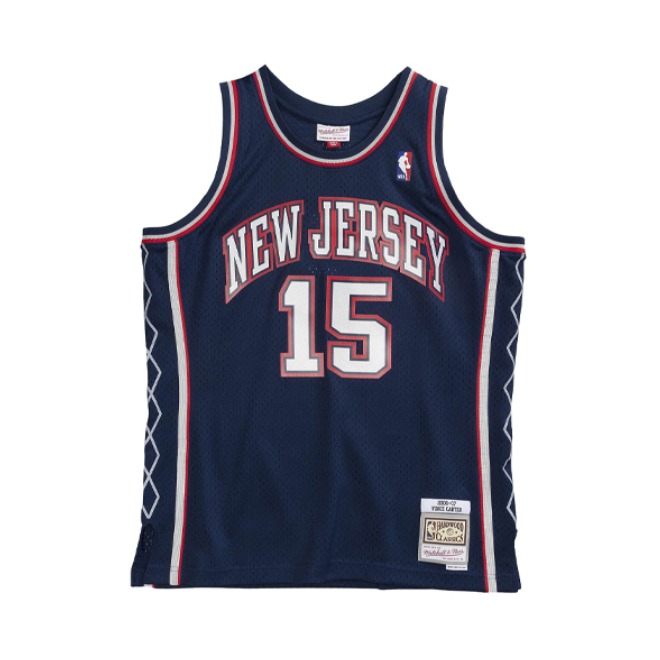 Mitchell Ness 卡特 篮网队 15号球衣